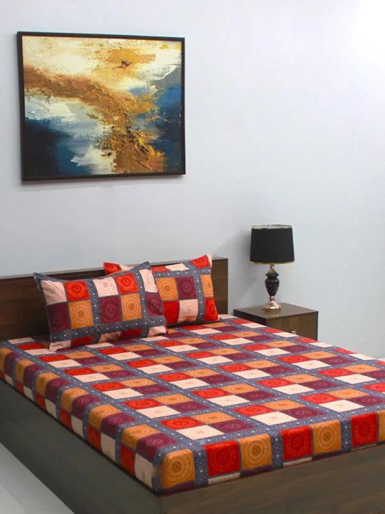 Twill%20Cotton%20Bed%20Sheet%20with%20Two%20Pillow%20Cover%20-%20Image%204