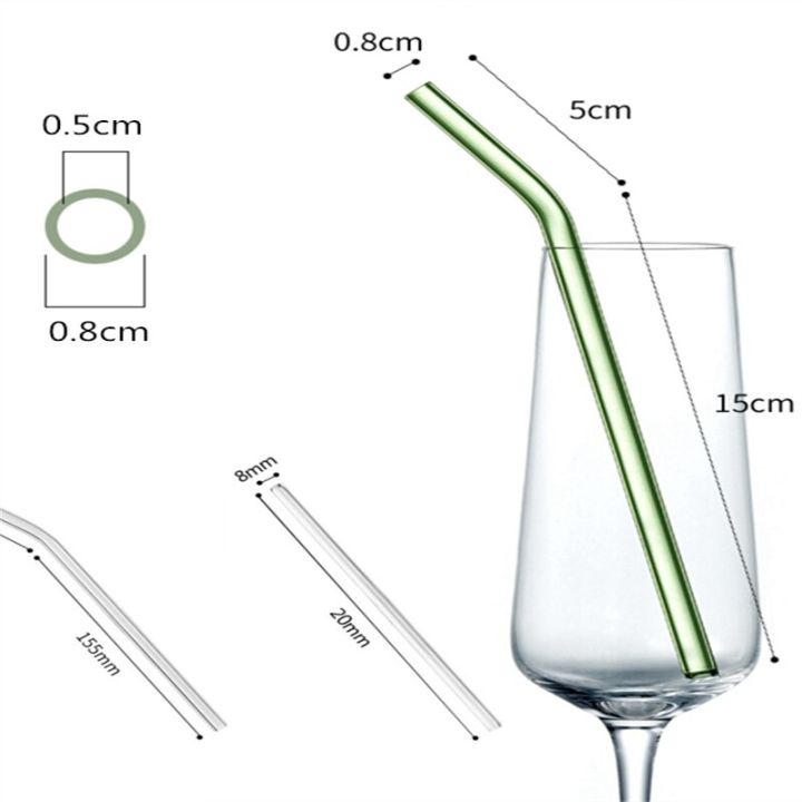 20cm%20Glass%20Smoothie%20Straw%20Reusable%20Clear%20Drinking%20Straws%20Environmental%20Protection%20Straw%20Accessories%20Straw%20Brush%20Glass%20Pipe%20-%20Image%202