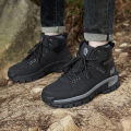 High-Top Leather Men's Boots Breathable Desert Combat Boots Outdoor Non-slip Hiking Boots Men Motorcycle Boots Work Ankle Boots. 