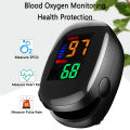 Medical Temperature Infrared Thermometer Forehead Digital Non-contact Thermometer or Finger Blood Oxygen Saturation Oximeter LED.