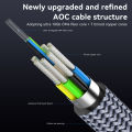 8K Fiber Optic HDMI Cable 8K60Hz 4K120 HDMI 2.1 Cable Dynamic HDR/eARC/HDCP 2.3 Compatible with TV /PS5/Blu-ray.