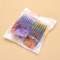10PCS 1.5mm-25mm Hair Clipper Limit Comb Guide Attachment Set with Storage Tray Hair Clipper Shaver Haircut Accessories. 