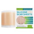 Silicone Scar Sheets Painless Scar Repair Tape Roll Gen 1 Roll/4pc Scar Removal Strips for Face Body Acne Skin Care. 
