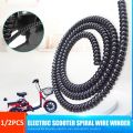 Bicycle Harness Winding Tube Electric Vehicle Brake Wire Organizer Protective Sleeve TPU Sheath Line Cable Spiral Wrap Portable. 