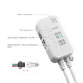 DC12V/24V 3 Pin Tuya APP Wifi LED RGBIC Controller With Remote, Work With Alexa and Google home For 3 Pin RGBIC LED Strip Light. 