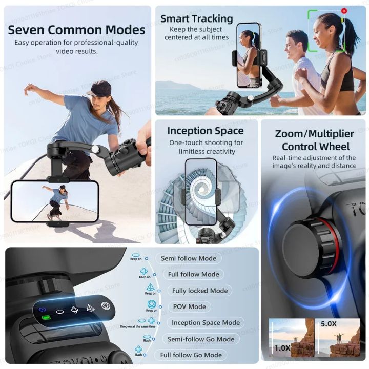 Handheld%203-Axis%20Gimbal%20Stabilizer%20for%20iPhone%20&%20Android,%20Anti-Shake%20Phone%20Holder%20with%20Tripod,%20for%20Vlogging%20&%20Video%20Recording%20-%20Image%205
