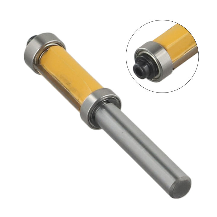 8mm Router Bit 8mm Shank Bearing Pattern Carbide Flush Double Bearing High-quality Milling Cutter Router Bit High-quality