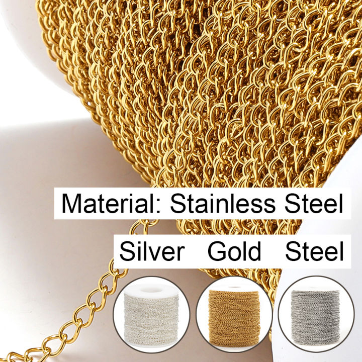 2meters%202/3/4mm%20Stainless%20Steel%20Extension%20Chain%20for%20Bracelet%20DIY%20Jewelry%20Making%20Accessories%20-%20Image%206