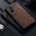 Premium PU leather Phone Case for   A53 A57 A56 A55 A73 A54 A52 A52S A51 A72 A71 5G 4G Business Solid color cover. 