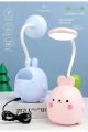 Led Eye-protection Desk Lamp Primary School Students Study Reading Night Light Cartoon Design.. 