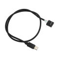 USB Type C to 5 Pin Cable for Computer Motherboard for USBC Secondary Screen PC LCD TURZX Smart Display. 