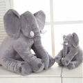 40cm Soft Elephant Plush Toys Cute Elephant Baby Sleeping Pillow Stuffed Animals Best For Kids Birthday Room Decoration.