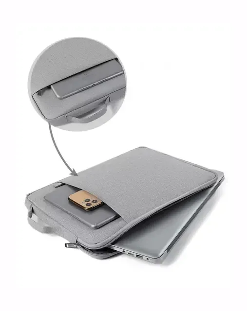 Laptop Inner Bag 11/13/14/15/16/17 Inch Computer Bag Protective Cover, Front Pocket Can Hold Power, Multifunctional Laptop Bag