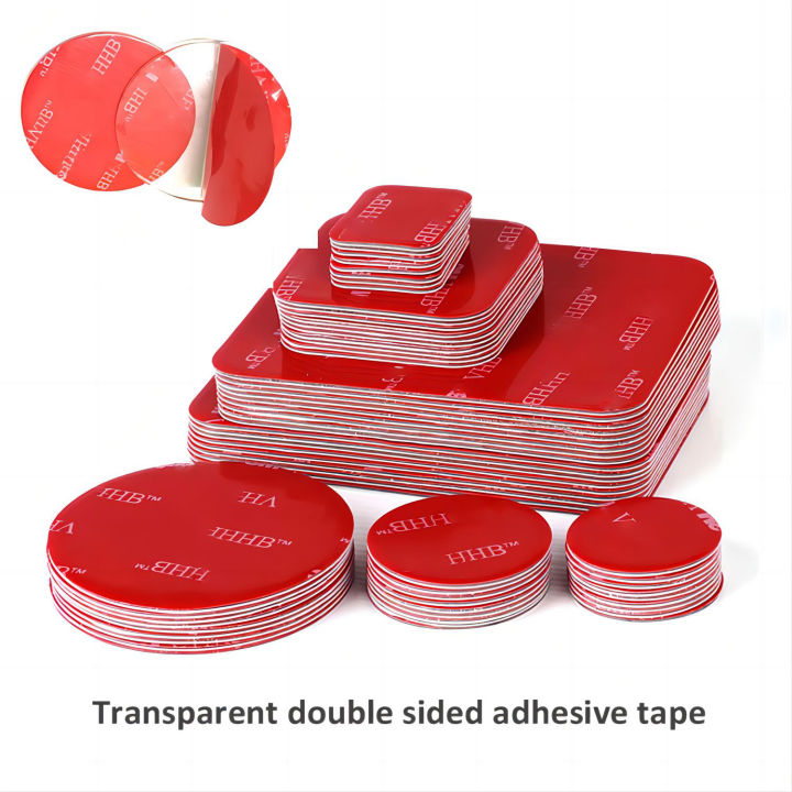 Transparent Acrylic DoubleSided Adhesive Tape Strong Adhesive Patch