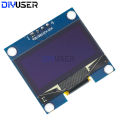 DIYUSER 1.3" IIC OLED Display Module White Blue Color Drive Chip SH1106 128X64 1.3 Inch LCD IIC I2C Communicate For Arduino. 