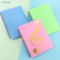 ★★★A4 Music Book Clip Piano Music Score Folder Spiral-Bound File Document Folder 40 Pages For Student. 