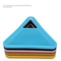 10/70 Pcs Triangle Football Training Cones Soccer Ball Practice Field Marking Sports Agility Training Discs Football Equipment. 