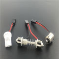 2PCS Car Auto BA9S/Festoon/T10 W5w Led Bulb Light Wire Harness Adapter BA9S/Festoon/T10 Socket Holder For Dome Reading Lights. 
