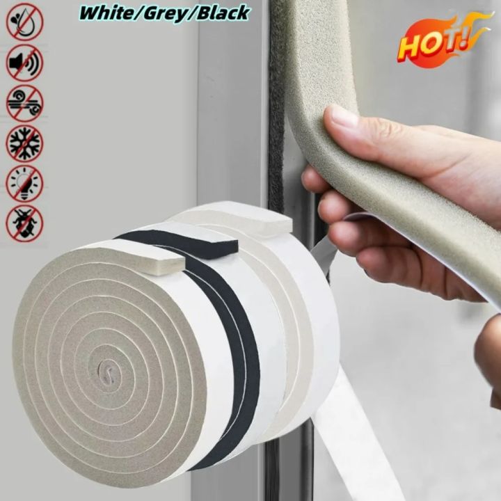 4M Foam Self-adhesive Door Window Sealing Strip Wearable Sliding ...