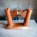 Wooden Handicrafts Bab-e-Khyber Model - HandMade Wooden Bab-e-Khyber Monument KPK Pakistan. 