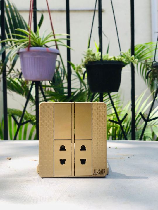 China fitting switch socket plate/switch socket board 2+2