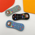 Novelty Silicone Simulation TV Remote Control Shape Soothing Toy Baby F.