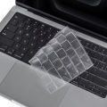 Clear Ultra Thin TPU Keyboard Cover for MacBook Air 13.6 13 inch M4 M3 M2 M1 Chip and Pro 14 13 15 16 inch EU & US Layout.