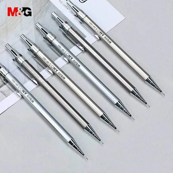 Metal%20body%20mechanical%20pencil%20pack%20of%201pc%20Available%20in%20three%20colours%200.5mm%20-%20Image%202