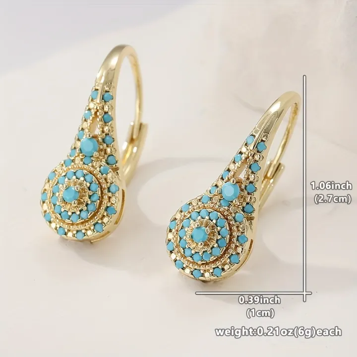 A%20Pair%20of%20Fashionable%20Inlaid%20Green%20Color%20Stone%20Earrings,%20Women's%20Bohemian%20Style%20Retro%20Trendy%20Accessory%20%20-%20Image%205