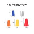 10-150PCS Colorful Electrical Insulated Crimp Twist Terminal Quick Wire Connector Nut Spring End Cap Connection. 
