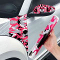 1Roll Camouflage Pink Car Film Waterproof Durable for DIY Auto Bumper Side Body Motorcycle Fuel Tank Helmet Box Bicycle Stickers. 