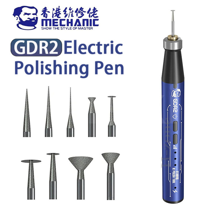 MECHANIC%20GDR2%20Electric%20Polishing%20Pen%20Portable%20Engraving%20Tool%20for%20PCB/IC%20Repair%20Mobile%20Phone%20Motherboard%20CPU%20Cutting%20-%20Image%208