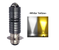 1PCS 10000LM H4 LED Motorcycle Headlight H6 BA20D P15D Led CSP Lens White Yellow Hi Lo Beam Motorbike Scooter Running Light. 