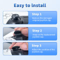Replacement and repair cap for PS4 and PS5 gamepad joystick without disassembly and easy installation.