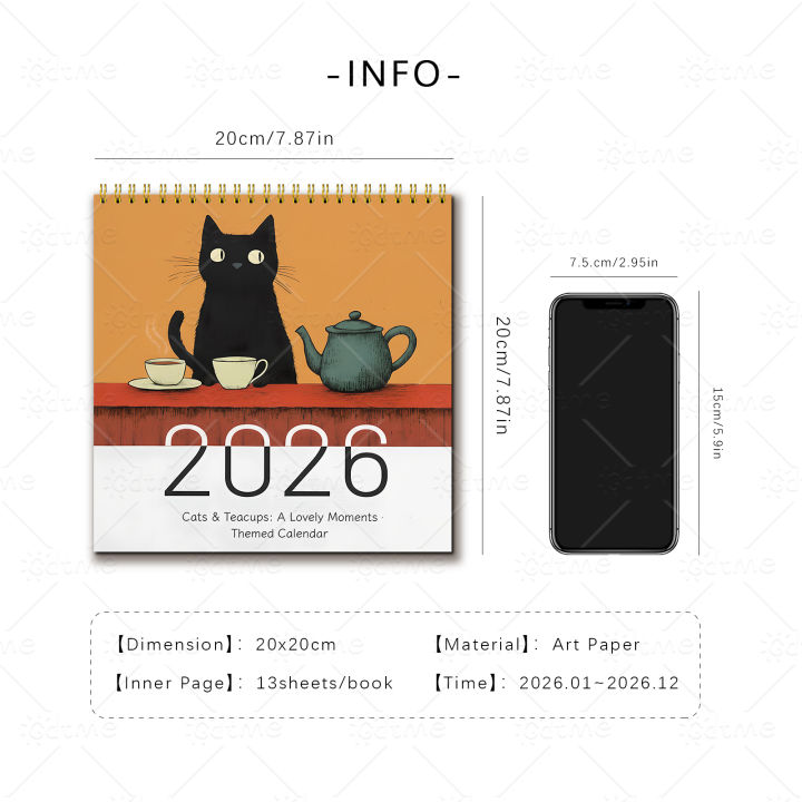 2026%20Cat%20Calendar%20For%20Cat%20Lovers%20Funny%20Cats%20Calendar,Kitten%20Calendar%202026%20Monthly%20Wall%20Hanging%20Calendars%20Cute%20Funny%20Cat%20Pet%20%EF%BB%BF%20-%20Image%202