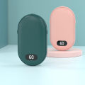 New Hand Warmer Power Bank 2in1 USB Rechargeable Winter Mini Hand Warmer Electric Heater Pocket Warmer high-capacity Winter . 