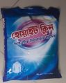 White Clean Detergent powder. 