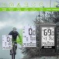 MEILAN M4 Wireless Bike Computer, ANT+ BLE4.0 Bicycle Speedometer and Odometer with Cadence/Speed Sensor, Waterproof Cycling Computer with 2.5 inch LCD Backlight Display for Indoor/Outdoor Cycling.. 