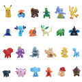 24Pcs/Set Pokemon Action Figure 2-3CM Not Repeating Mini Figures Model Toy Pikachu Anime Kids Collect Dolls Birthday Gifts. 