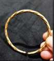 1PS /TOP  FASHION PUNJABI KARA FOR MEN/WOMEN - HIGH QUALITY GOLDEN TWIST ROPE STYLE  STAIN LESS STEEL OPENABLE CUFF /KARA/BRACLET FOR MEN/WOMEN. 