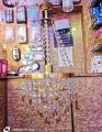 1 light crystal chandelier new fanoos best quality. 