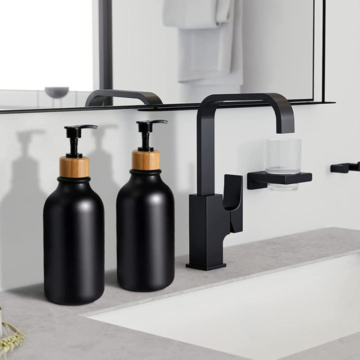 300/500ml Soap Dispenser Thickened Refillable Shampoo Pump Bottle