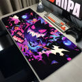 Gaming Mouse Pad Deskmat Anime Pc Accessories Mousepad P-pokemon Gengar Xxl Mat 900x400 Gamer Large Desktop Extended Desk Carpet.
