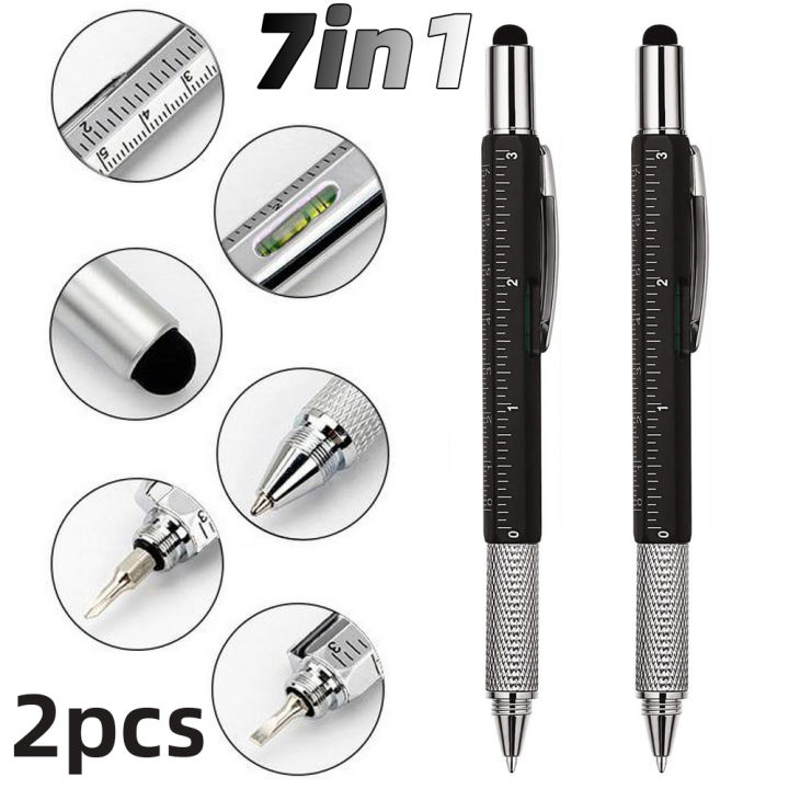 2pcs 7 in 1 Stylus Pen For Tablet Phone, Touch Pen For Android iOS Screen ,Tablet Pen For iPad Xiaomi Samsung Apple Pencil