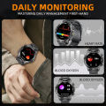 LIGE New Men's Outdoor Sports Smart Watch Men Bluetooth Call 800mAh Big Battery Heart Rate Compass LED Flashlight Smartwatch Men.
