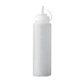 Squeezed Tomato Salad Sauce Transparent Plastic Pointed Squeezed Commercial Oil Pot Seasoning Sauce Sauce Bottle. 