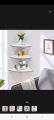 Wall Mounted Floating Corner Storage Shelves wall racks wooden piece wall decoration shelves. 