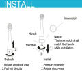Toothbrush Replacement Heads for Seago SG902/SG602 Electric Toothbrush Heads 0-3 Years Toddler Baby Oral Hygiene Care Soft Dupon.