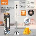 RAF Hand Blender - Original | Hand blender | Powerfull Motor | 4 Stainless Steel Blades | High & Imported Quality. 