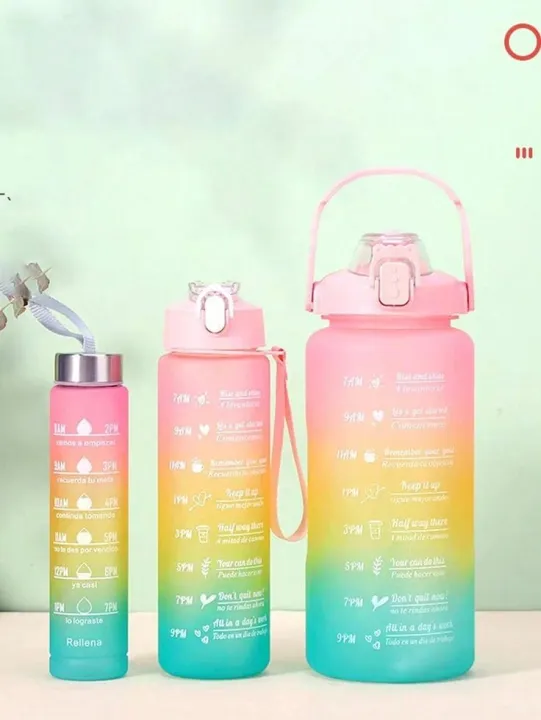 Pack%20Of%203%20Large%20Water%20Bottles%20Motivational%20Drinking%20Bottle%20Sports%20Straw%20Bottles%20With%20Time%20Marker%20Plastic%20Cups%20Outdoor%20-%20Image%205